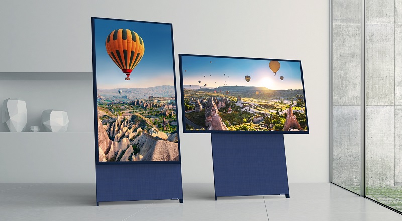 TV Samsung dengan layar putar otomatis hadir di Indonesia