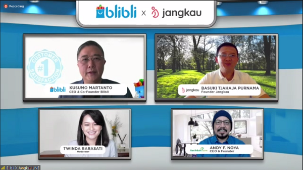 Jangkau dan BliBli kolaborasi maksimalkan bantuan digital
