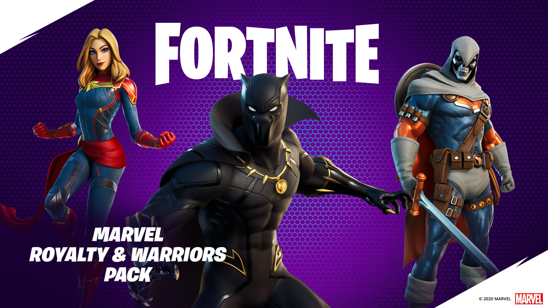Fortnite tambahkan skin baru Black Panther