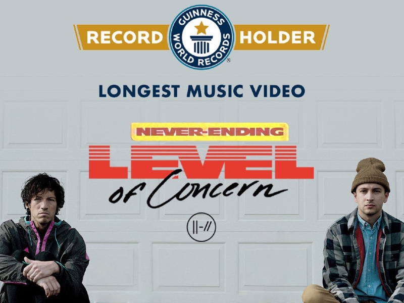 Twenty One Pilots punya video musik sepanjang 178 hari