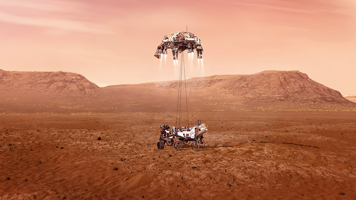 Perseverance akan mendarat di Mars  pada 18 Februari 2021