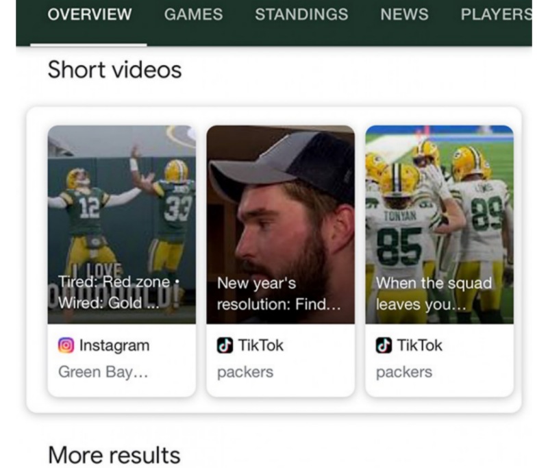 Google Search uji coba fitur tampilan video pendek