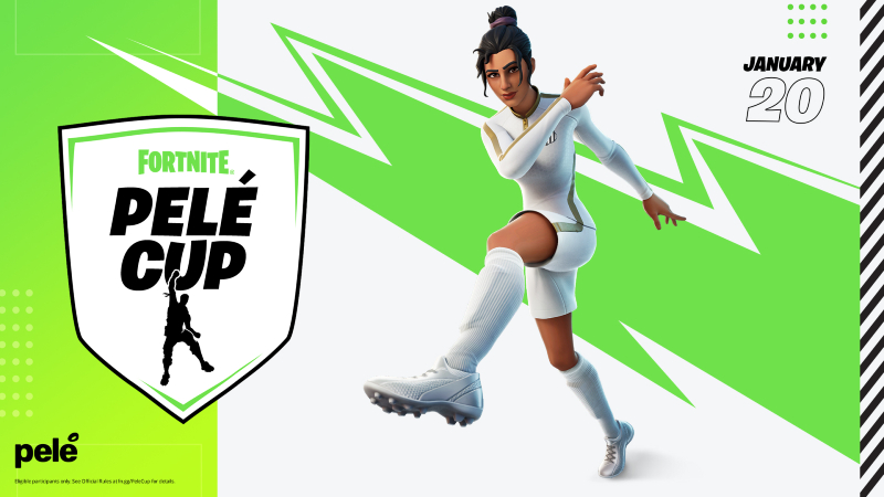 Fortnite gelar Pelé Cup, gandeng 23 klub sepakbola 