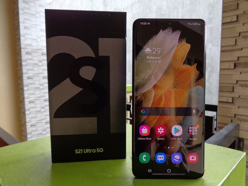 Hands-on Galaxy S21 Ultra 5G di Indonesia