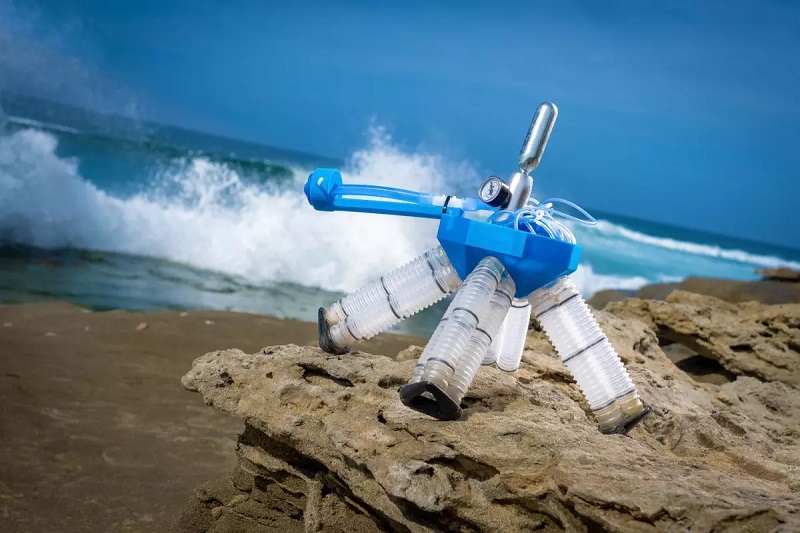 Bukan listrik, robot ini bergerak dengan udara