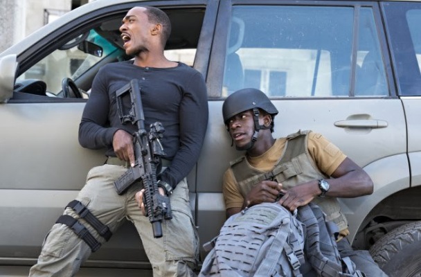 Outside the Wire, Anthony Mackie jadi robot Android
