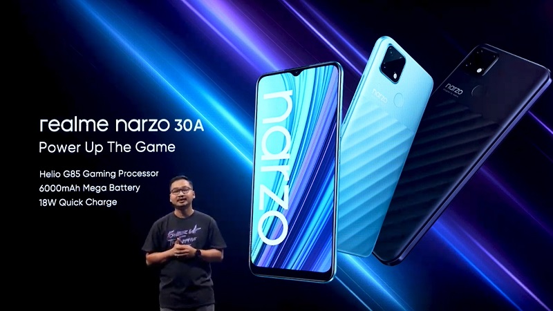 realme narzo 30A resmi di Indonesia, harganya sejutaan