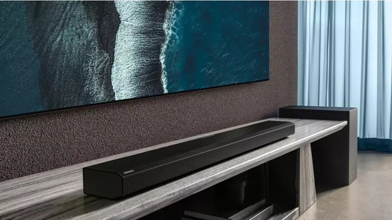 Soundbar Samsung Q850A hadir dengan suara 11.1.4 channel