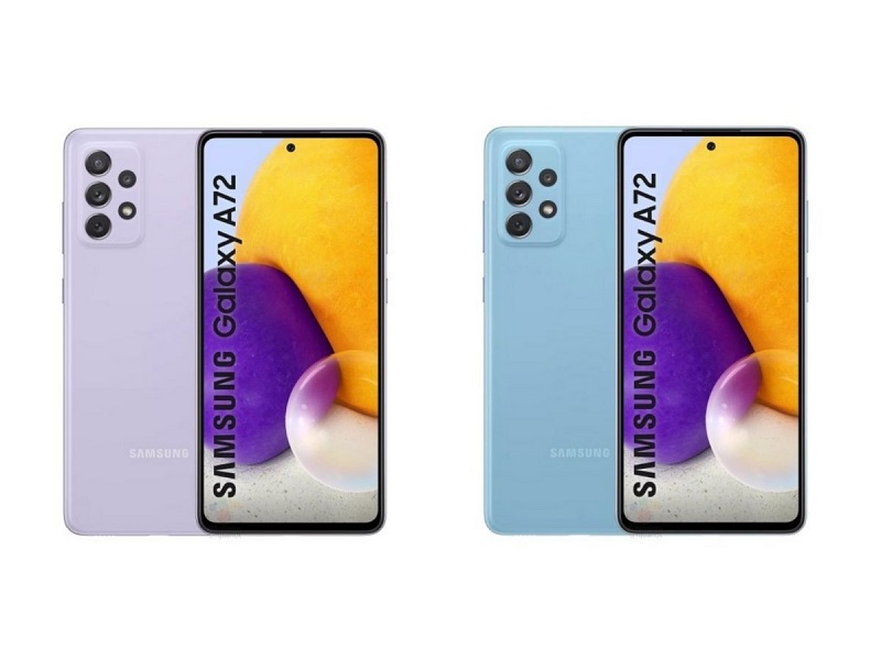 Harga smartphone Samsung Galaxy A52 dan A72