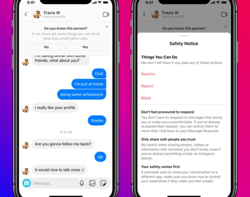 Instagram rilis fitur keamanan bagi pengguna di bawah umur