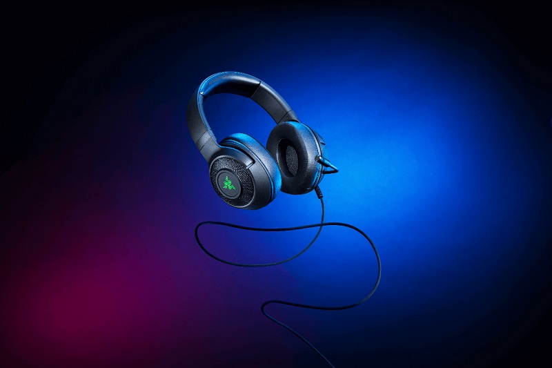 Headset gaming RGB 7.1 Razer Kraken V3 X dijual sejutaan