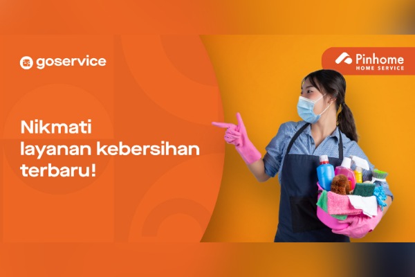 Gandeng Pinhome, GoService hadirkan layanan kebersihan rumah