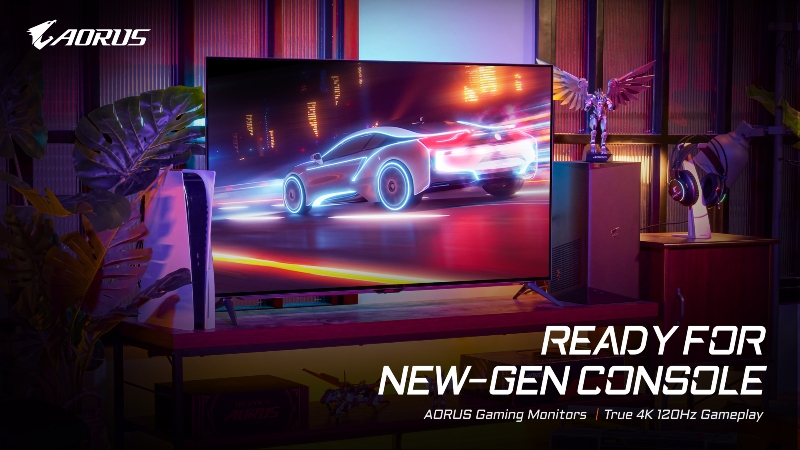 Gigabyte resmi luncurkan gaming monitor 48 inci