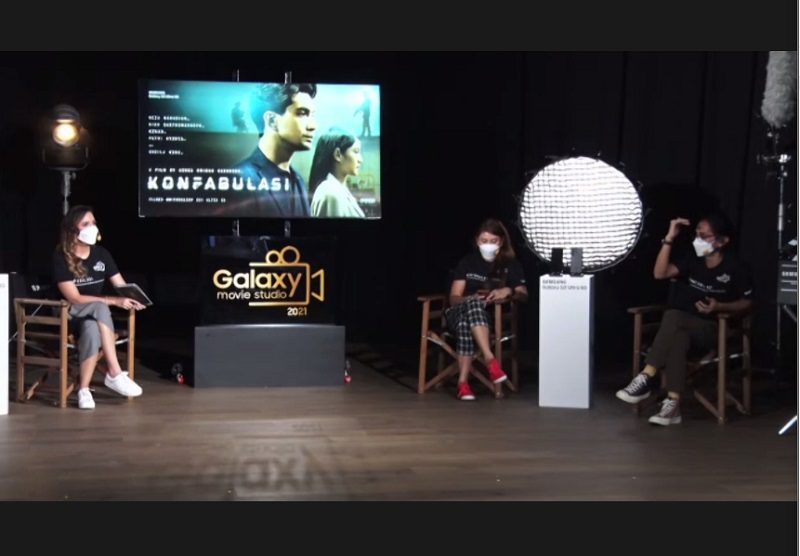 Film pendek Konfabulasi direkam dengan Galaxy S21 Ultra 5G