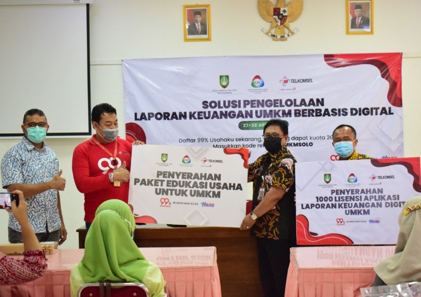 Telkomsel hadirkan program UMKM Surakarta Go Digital