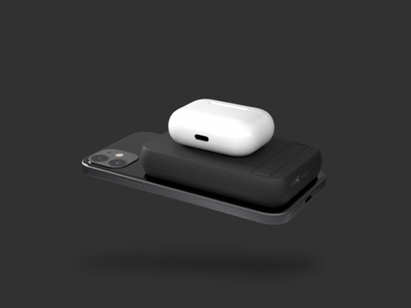 Magnetic Dual Powerbank Zens bisa charge iPhone dan Airpods