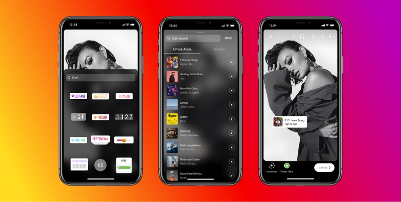 Reels dan Musik Instagram kini tersedia di Indonesia