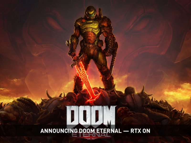 NVIDIA bawa DLSS dan Ray Tracing di DOOM Eternal