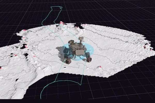 NASA uji navigasi otonom untuk Perseverance di Mars
