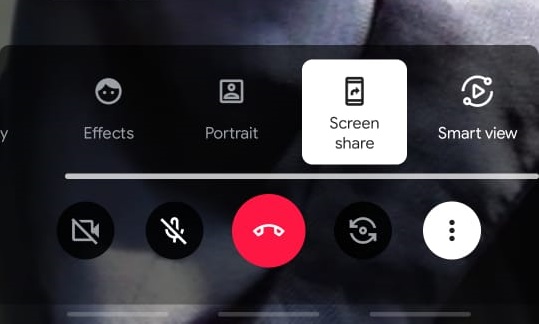 Cara share screen Google Duo di smartphone