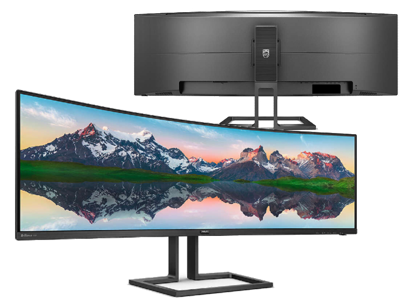 Philips luncurkan monitor layar lebar baru