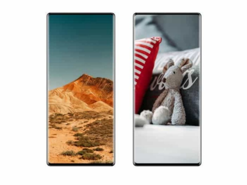 Begini tampilan layar Mi Mix 4 mendatang