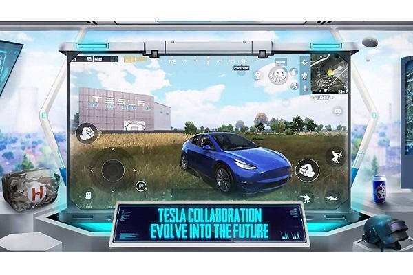 PUBG Mobile 1.5 hadirkan mobil otonom Tesla