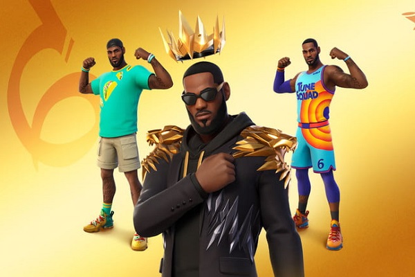 Ikon dan skin baru LeBron James akan hadir di Fortnite