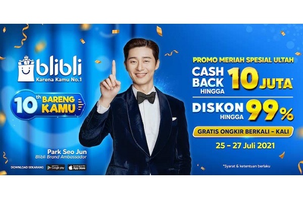 Blibli rayakan anniversary lewat “10th Bareng Kamu”