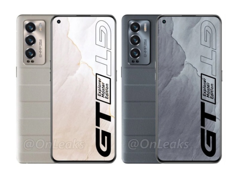 Penampakan realme GT Explorer Master Edition terkuak