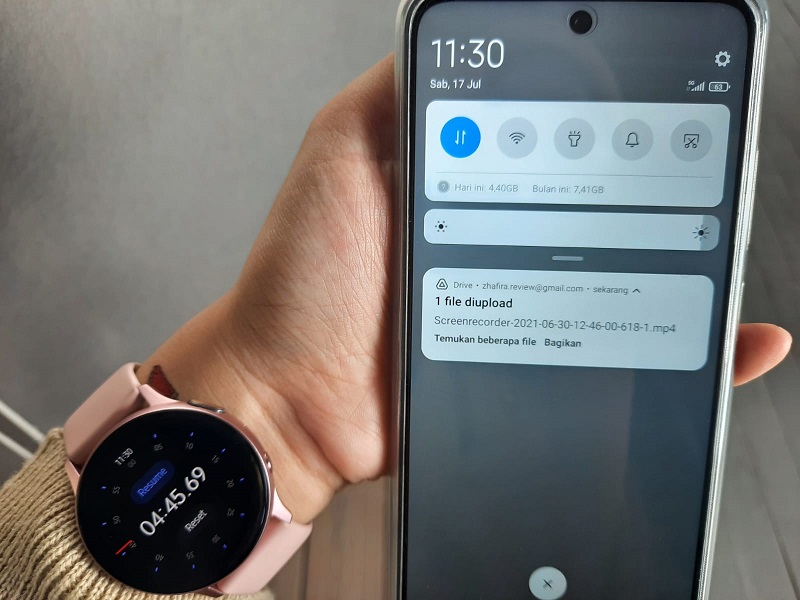 Menguji kecepatan 5G di POCO M3 Pro 5G