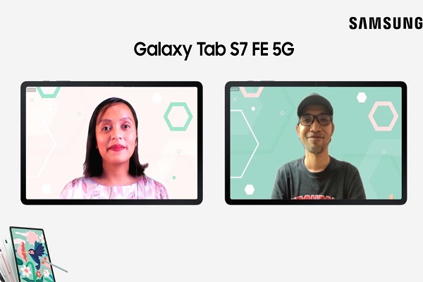 Samsung ajak seniman kenalkan Galaxy Tab S7 FE 5G