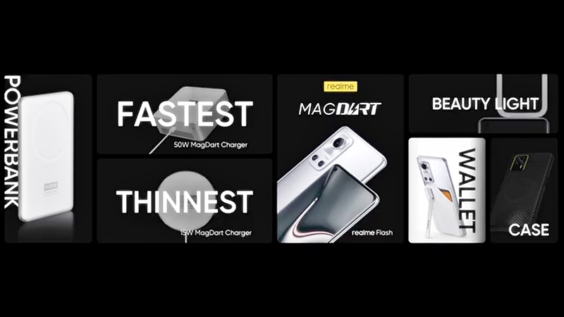 realme MagDart pengisian nirkabel