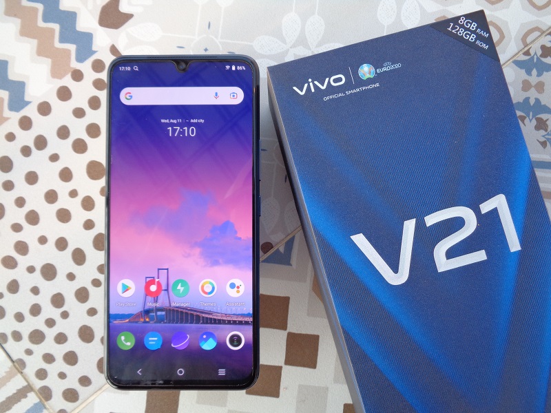 Review vivo V21 5G, performa oke kamera kece