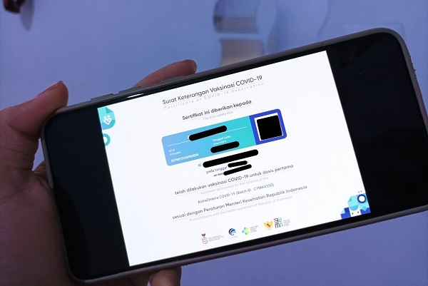 Sertifikat vaksin Presiden Jokowi bocor di Twitter