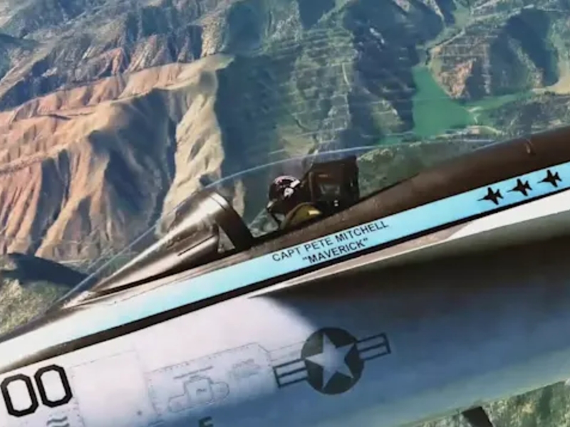 Ekspansi Top Gun Maverick Microsoft Flight Simulator ditunda
