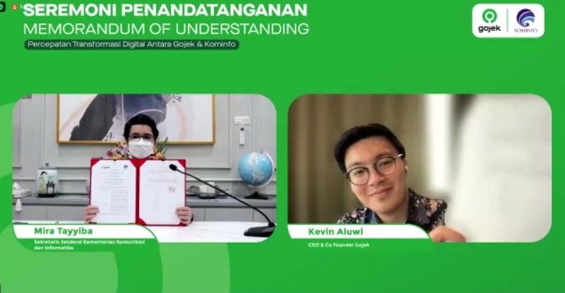 Kemenkominfo gandeng Gojek percepat transformasi digital