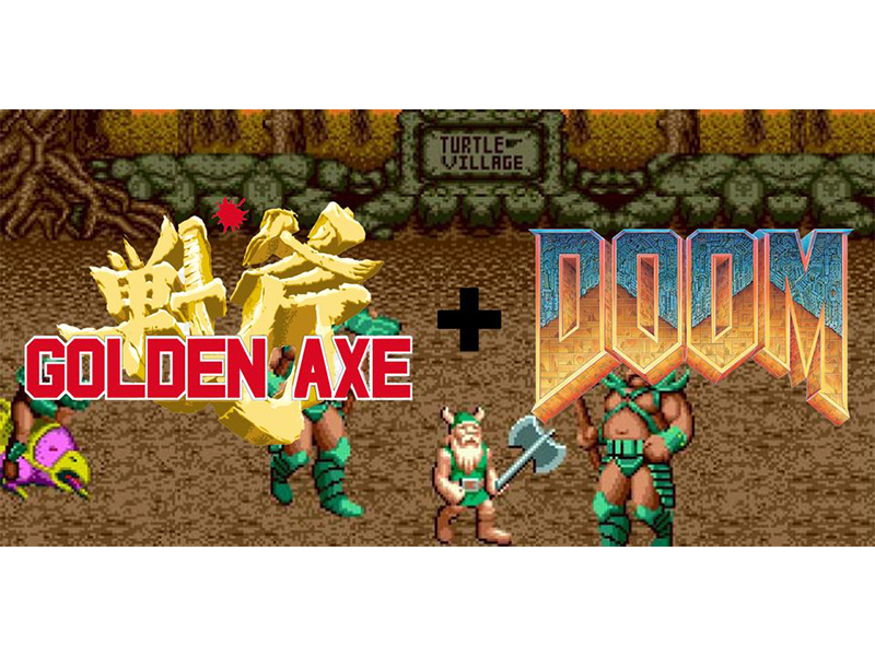Modder berhasil buat gim Golden Axe dengan gameplay Doom