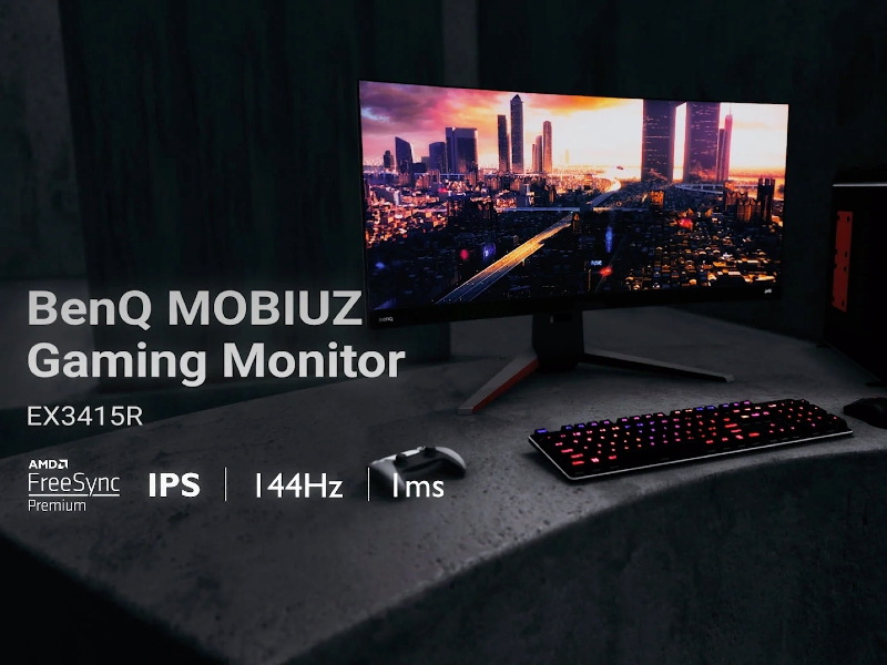 BenQ resmi luncurkan MOBIUZ EX3415R