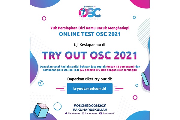 Daftar universitas swasta yang ada di beasiswa OSC Medcom.id