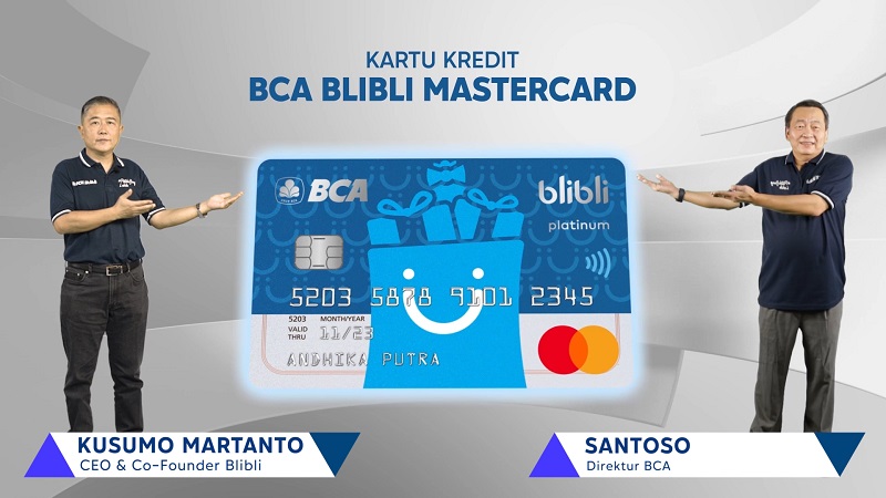 Blibli dan BCA kolaborasi hadirkan kartu kredit