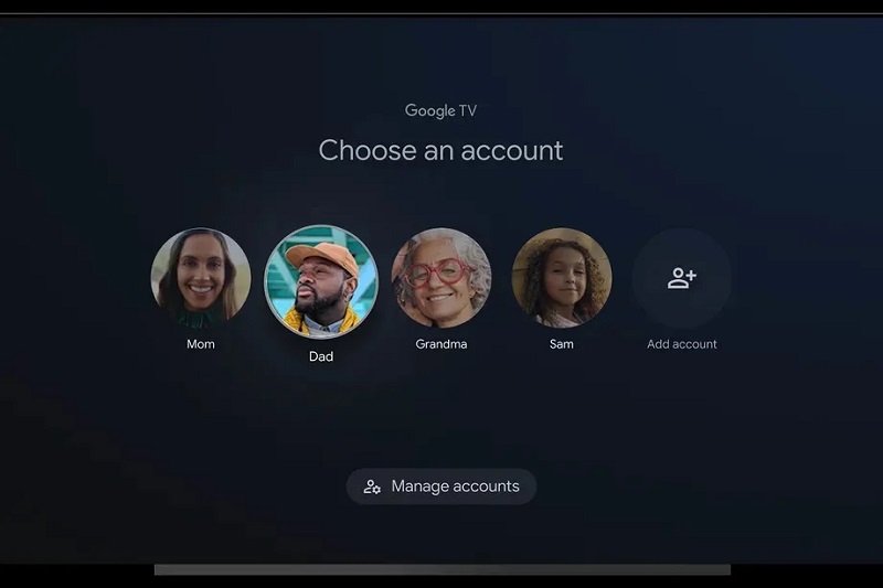 Google TV akan dukung profil multi pengguna