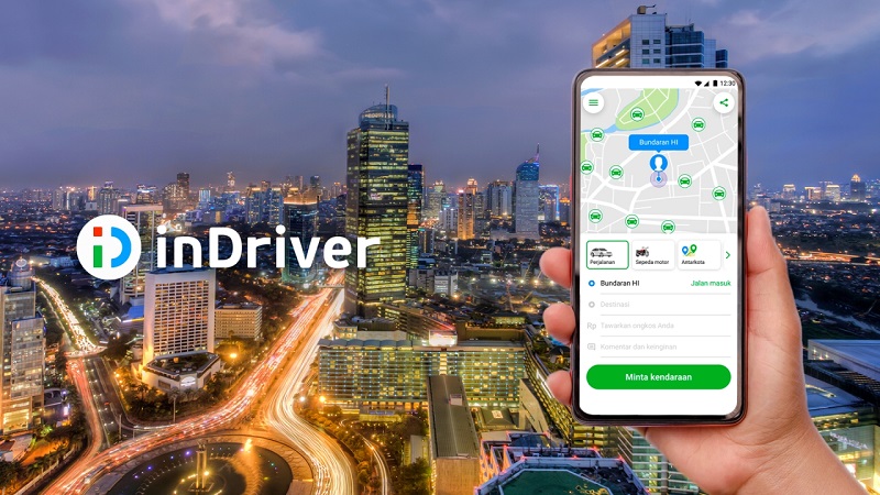 inDriver sudah tersedia di Jakarta, bisa tawar harga