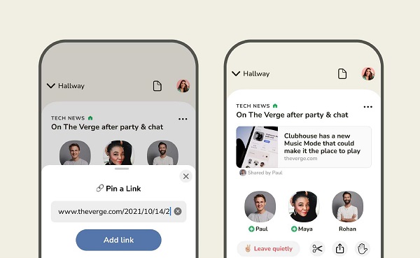 Clubhouse luncurkan fitur baru Pinned Links