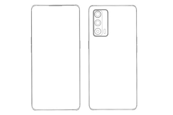 Paten Realme tunjukkan ponsel dengan kamera di bawah layar