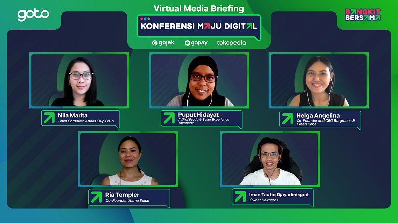 GoTo edukasi UMKM di Konferensi Maju Digital