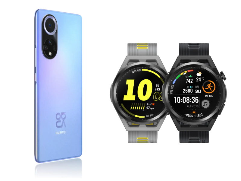 Spesifikasi dan harga HUAWEI nova 9 dan WATCH GT Runner