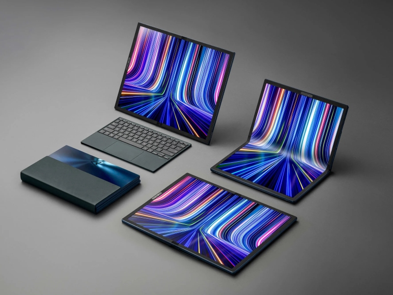 ASUS ZenBook 17 dengan layar OLED yang dapat dilipat