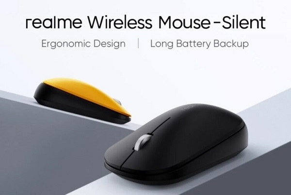 realme rilis mouse dengan tombol senyap