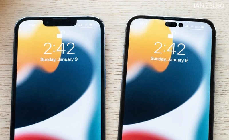 Tinggalkan desain notch, Apple iPhone 14 akan gunakan dua punch-hole